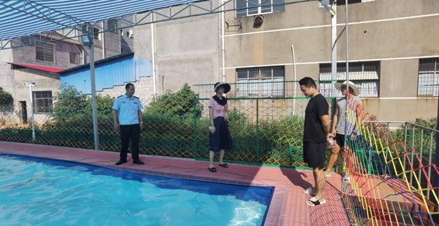 石门县组织开展游泳场馆安全专项执法检查